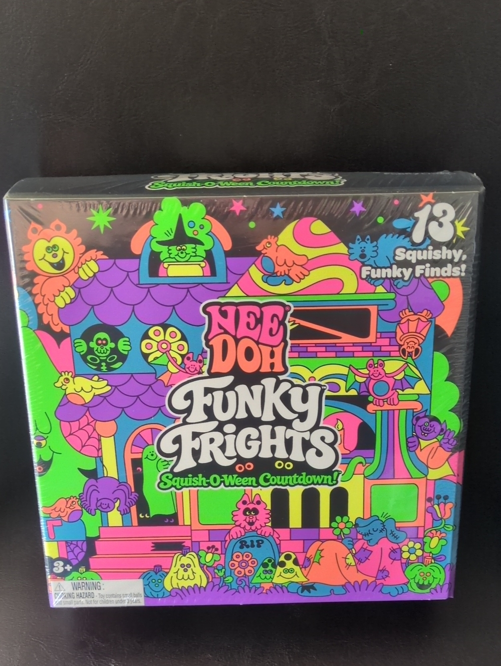 NeeDoh 2026 Funky Frights Squish-O-Ween Countdown Advent Calendar